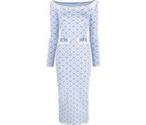 Kleid mit U-Boot-Ausschnitt