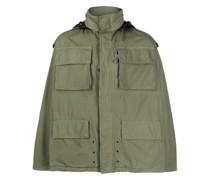 Jacke mit abnehmbarer Kapuze