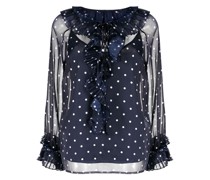 P.A.R.O.S.H. Bluse mit Polka Dots