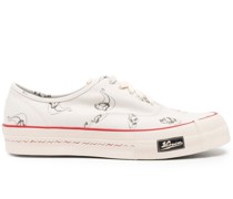 Sneakers mit Logo-Print