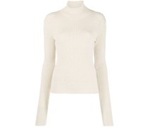 Gestrickter Rollkragenpullover