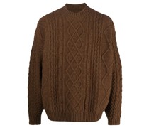 Grob gestrickter Pullover