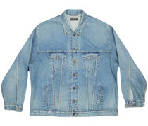 Jeansjacke im Oversized-Look