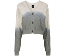 Cardigan in Netzoptik