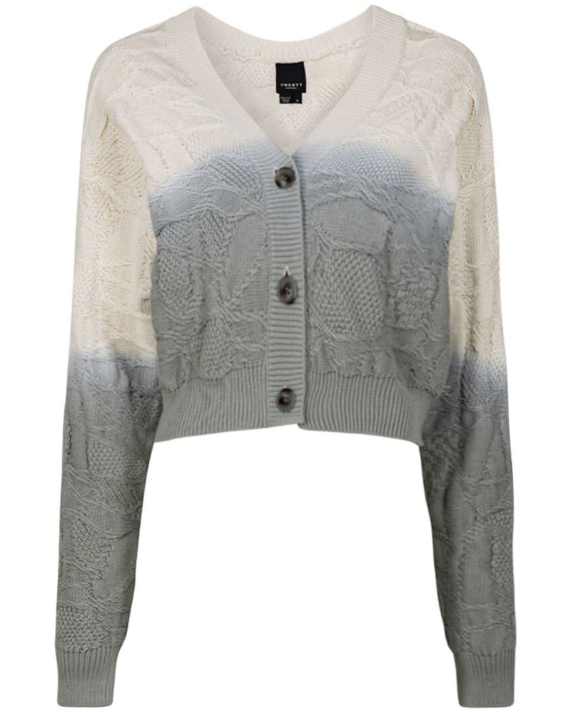 TWENTY MONTRÉAL Damen Cardigan in Netzoptik
