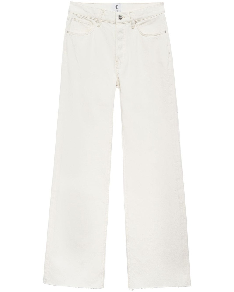 Anine Bing Damen Hugh Jeans mit weitem Bein