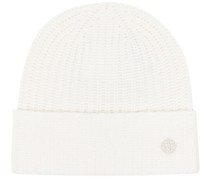 Beanie mit Logo-Schild