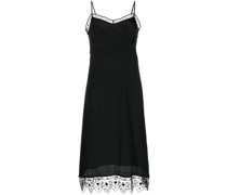 Camisole-Kleid mit Spitzenborte