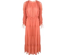 Gerafftes Midikleid