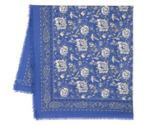 Schal mit Blumen-Print