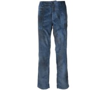 Cordhose mit geradem Bein