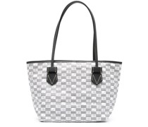 Shopper mit abstraktem Print