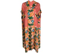 Ärmelloses Seidenkleid