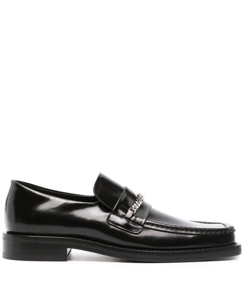 最愛 MARTINE ROSEBLACK LOAFER SQUARE TOE OPEN サンダル - blugrill