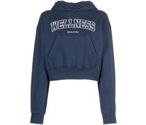 Cropped-Hoodie mit Logo