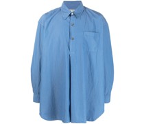 oversized button-up shirt