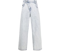 Jeans mit weitem Bein