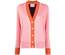 Cardigan in Colour-Block-Optik
