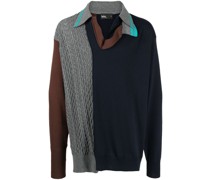 Pullover im Patchwork-Look