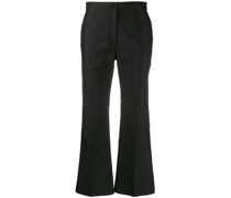 Ausgestellte Cropped-Hose