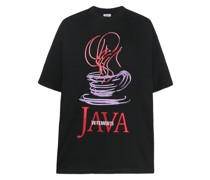 T-Shirt mit "Java"-Print