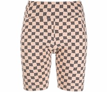 Shorts mit Monogramm