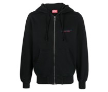 Kapuzenjacke mit Industry-Print