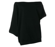 Schulterfreies Sweatshirt