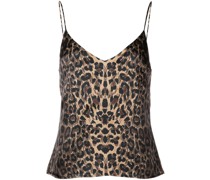 Oberteil mit Leoparden-Print