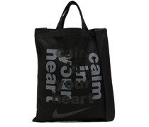 Shopper mit Slogan-Print