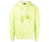 Hoodie mit Logo-Muster