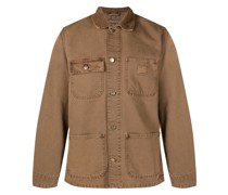 Jacke mit Logo-Patch
