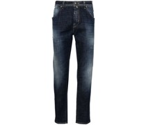 Schmale Scott Cropped-Jeans