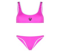 Piece Badeanzug mit Logo-Print