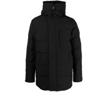 Daunenjacke mit Logo-Patch