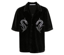 Dragon Hotfix Hemd aus Velours