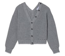Cashfeel buttoned-up cardigan