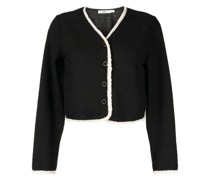 Cardigan mit V-Ausschnitt