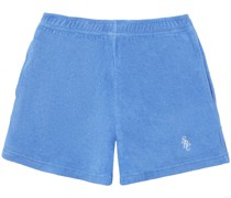 Shorts mit Logo-Stickerei