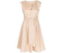 Midikleid mit Bindegürtel