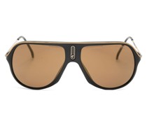 Getönte Pilotenbrille