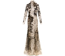 Abendkleid mit Print