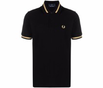 Poloshirt mit Logo-Stickerei