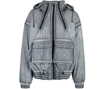 Jacke mit Stehkragen