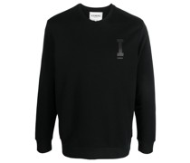 Sweatshirt mit Logo-Prägung