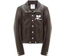Hemdjacke mit Logo-Patch