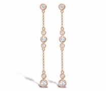 18kt rose gold Sundance diamond drop earrings