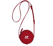 Runde Schultertasche