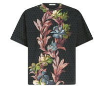 T-Shirt mit Blumen-Print