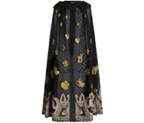 Cape mit Paisley-Print